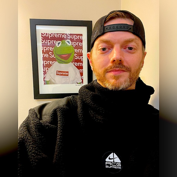 NIKE ACG x SUPREME Therma Fit Fleece Pullover Hoody SIZE L - New! - Picture 14 of 15